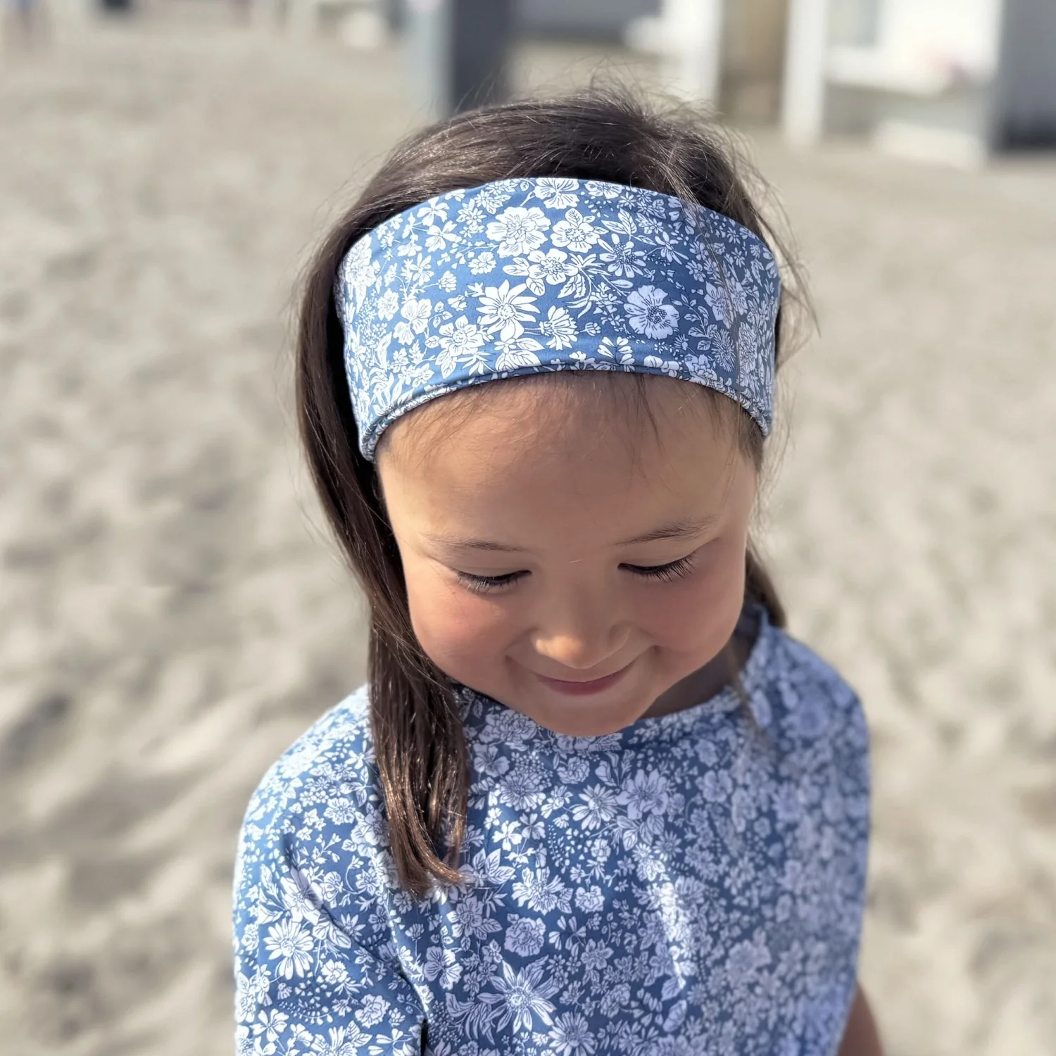 Petit Crabe Evening Sky (Made With Liberty© Fabric) Sophie Hairband - Image 2