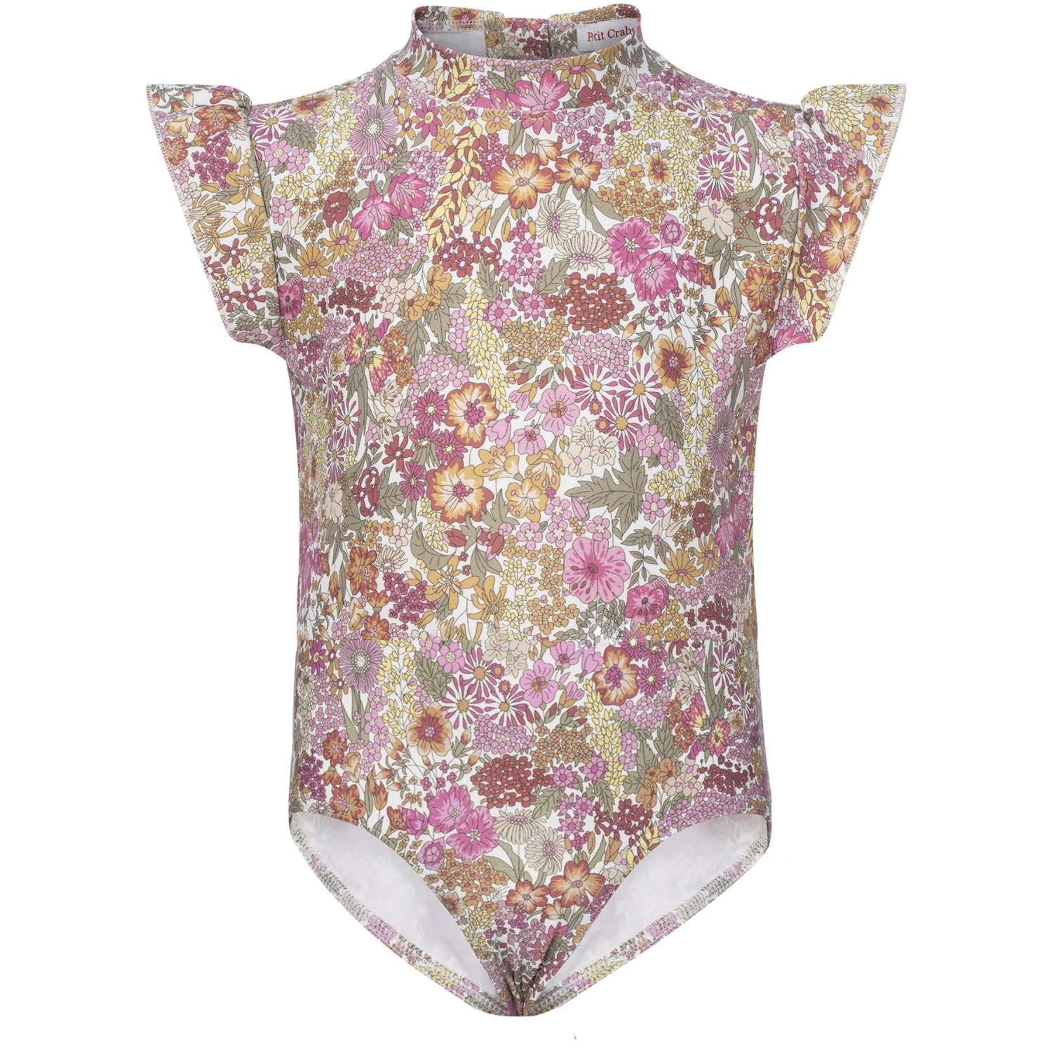 Petit Crabe Margaret Annie (Made With Liberty© Fabric) Beaa Swimsuit S/S