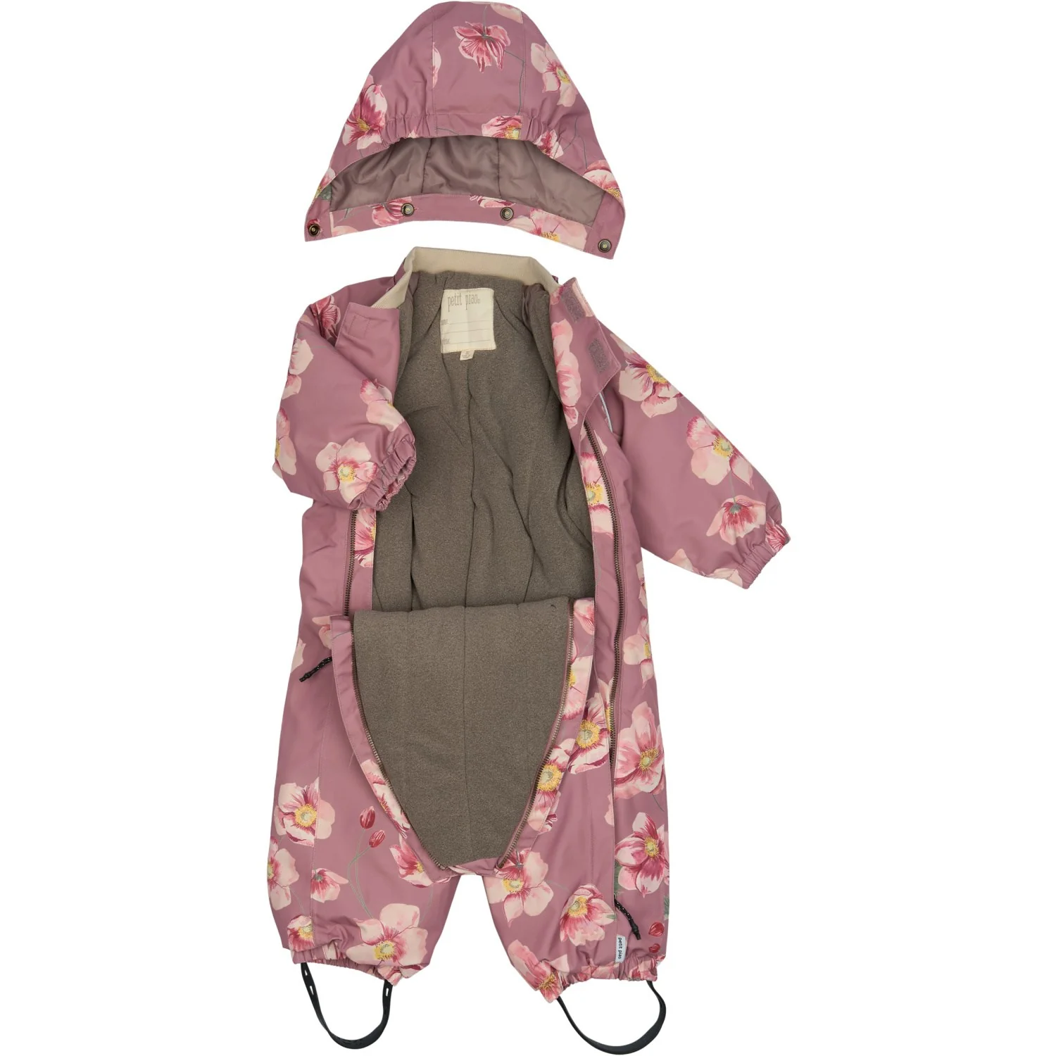 Petit Piao Autumn Anemone AOP PPDard Snowsuit - Image 5