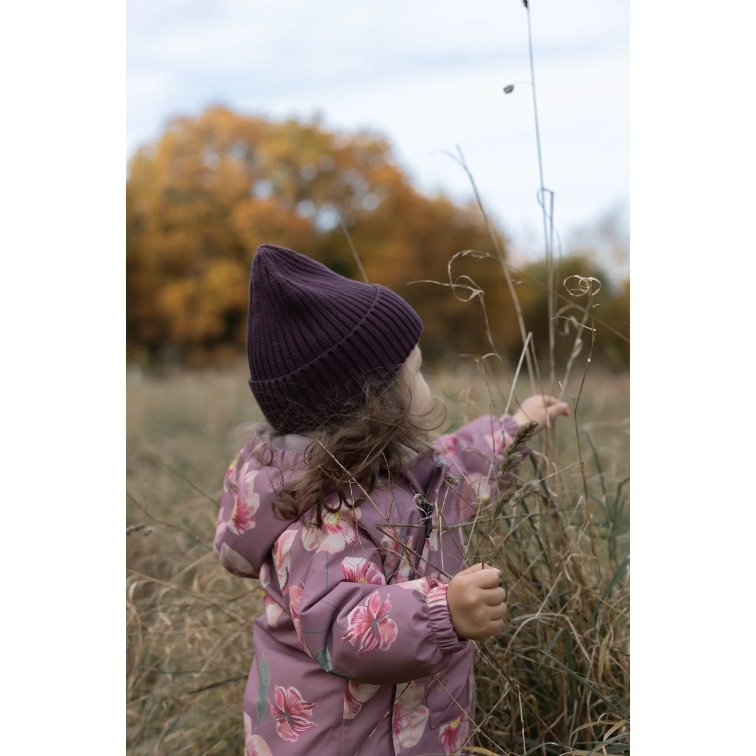 Petit Piao Autumn Anemone AOP PPDard Winter Jacket - Image 4