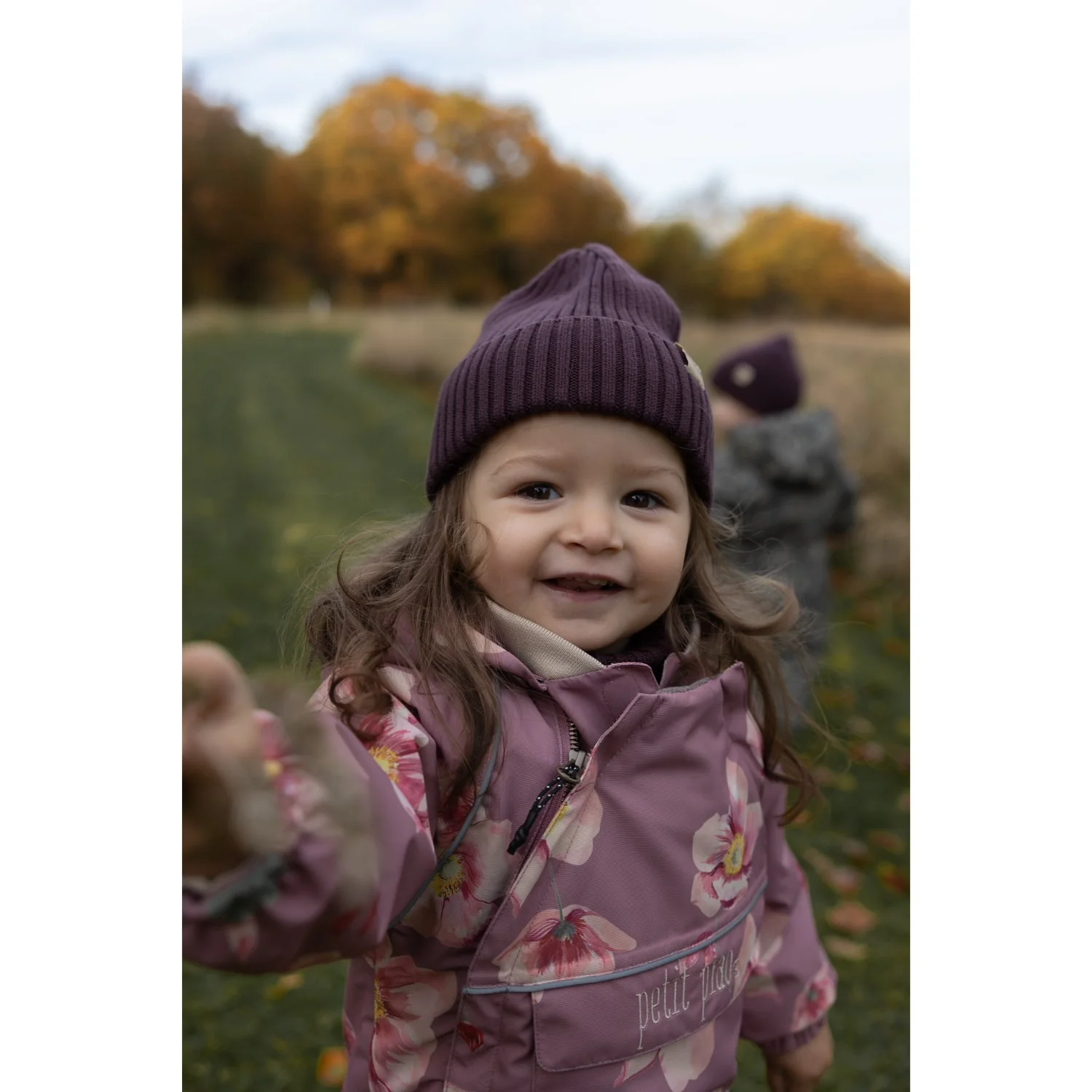 Petit Piao Autumn Anemone AOP PPDard Winter Jacket - Image 5