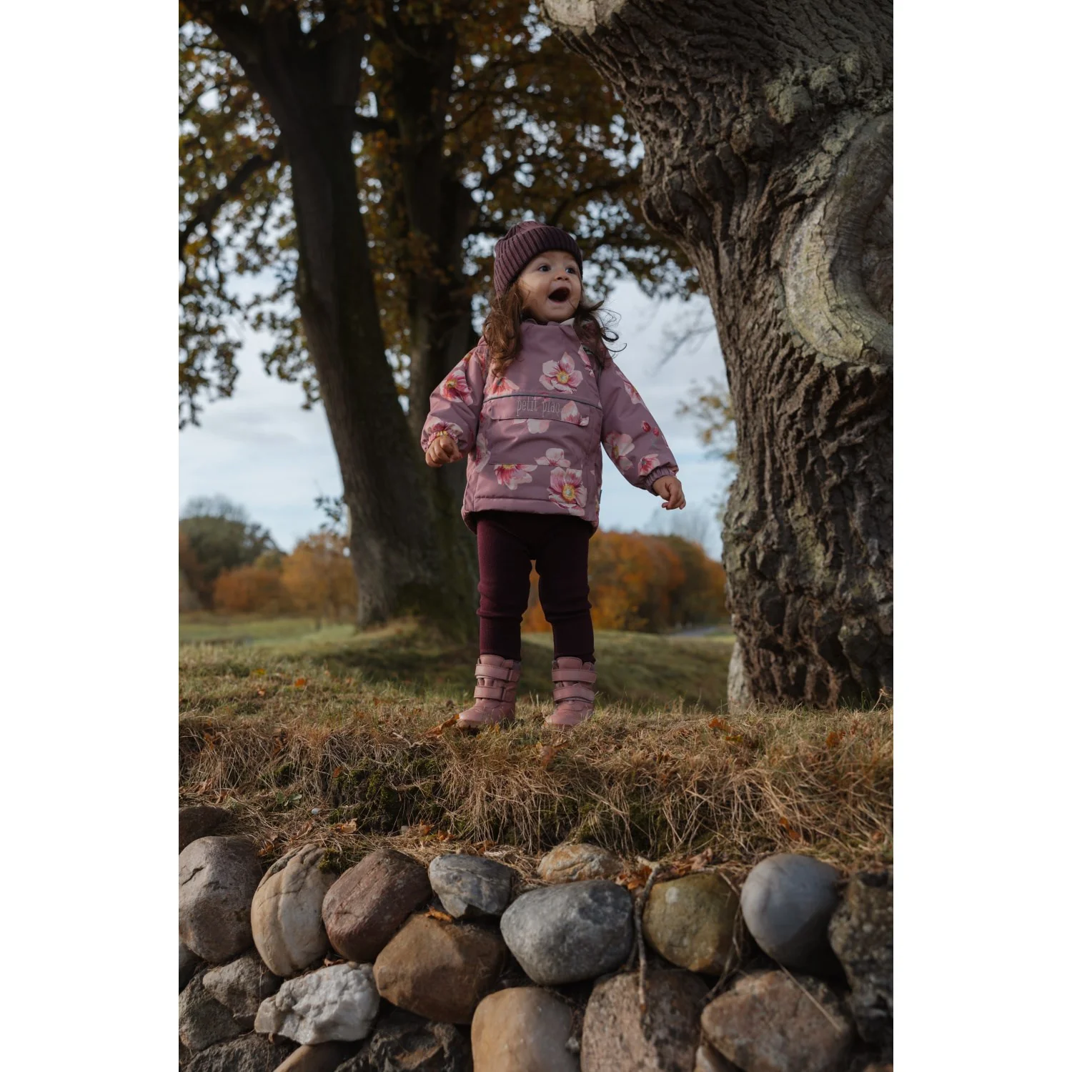 Petit Piao Autumn Anemone AOP PPDard Winter Jacket - Image 7