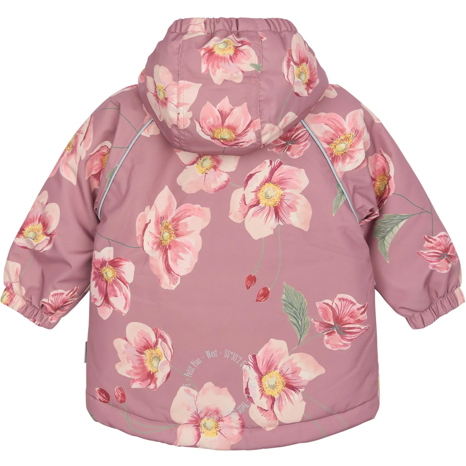 Petit Piao Autumn Anemone AOP PPDard Winter Jacket - Image 9