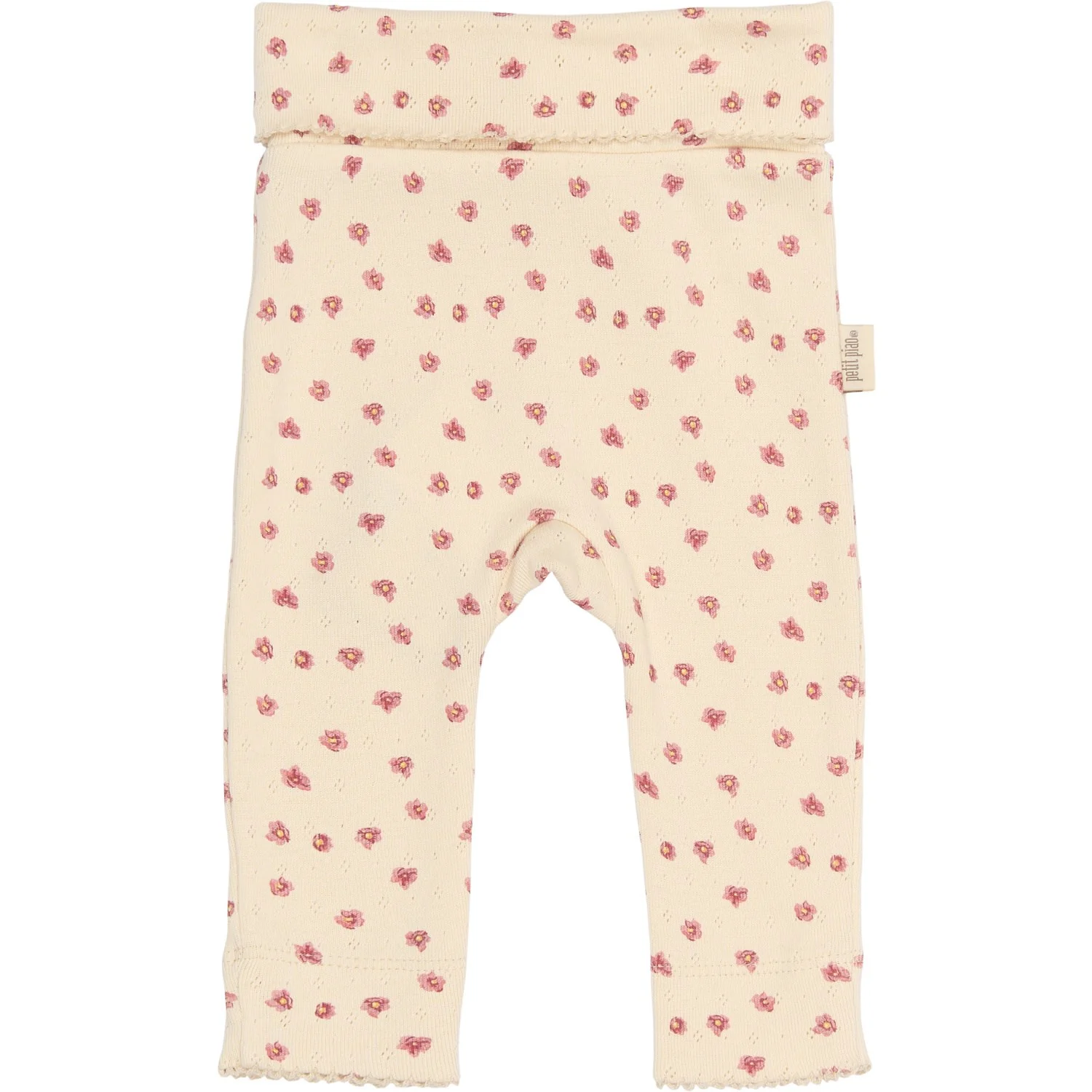 Petit Piao Autumn Anemone AOP PPDia Fold Leggings Pointel NOOS