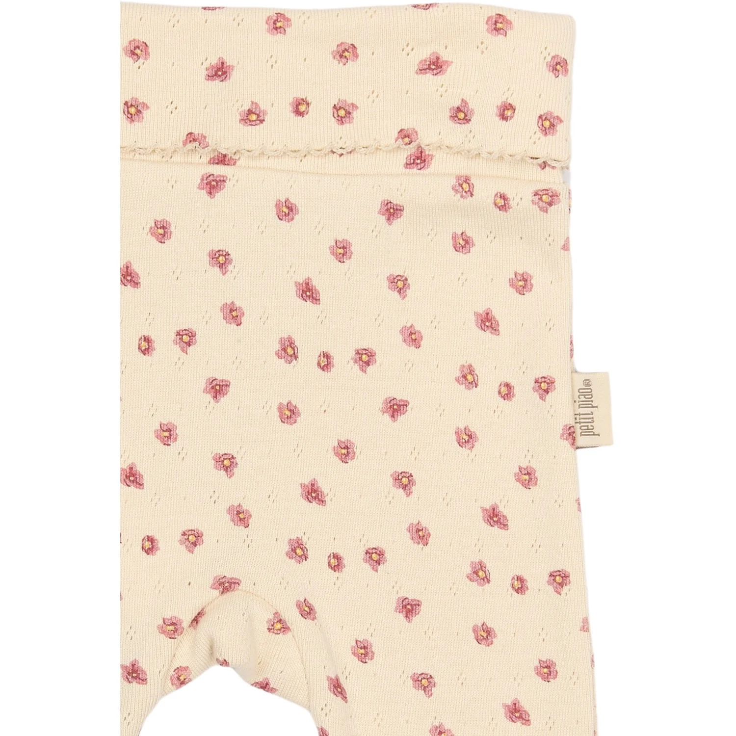 Petit Piao Autumn Anemone AOP PPDia Fold Leggings Pointel NOOS - Image 3