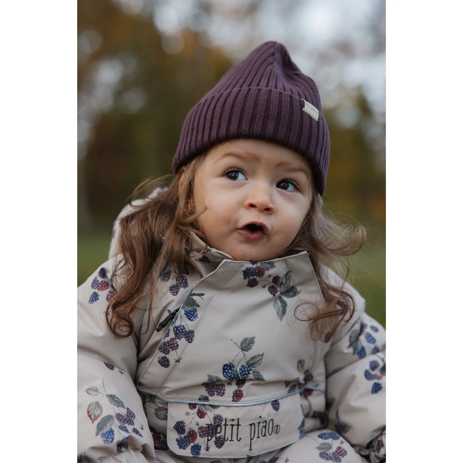 Petit Piao Blackberry AOP PPDard Snowsuit - Image 4