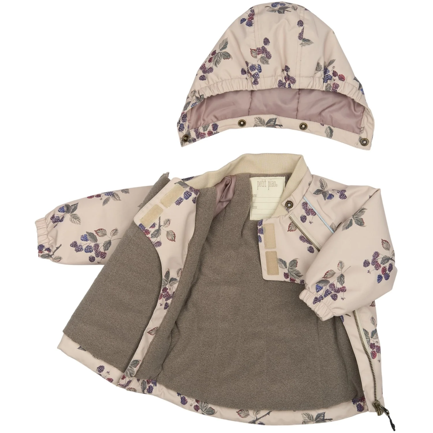 Petit Piao Blackberry AOP PPDard Winter Jacket - Image 4