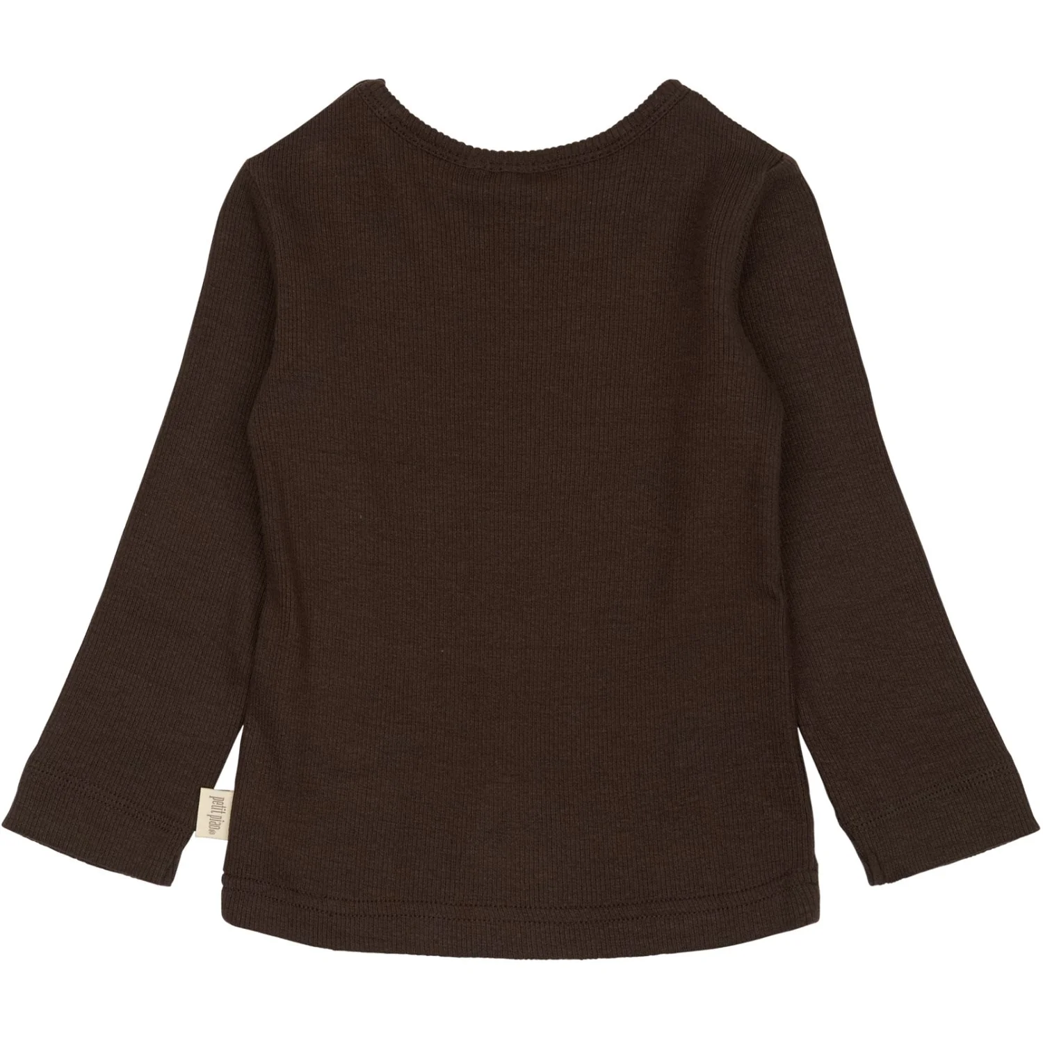 Petit Piao Coffee Bean T-shirt L/S Modal - Image 3