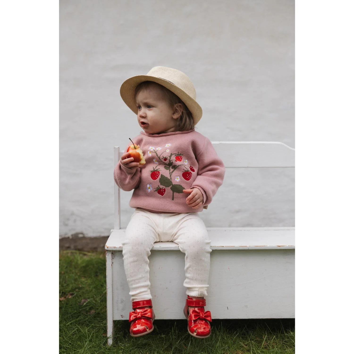 Petit Piao Dusty Rose PPEllen Knit Pullover - Image 2