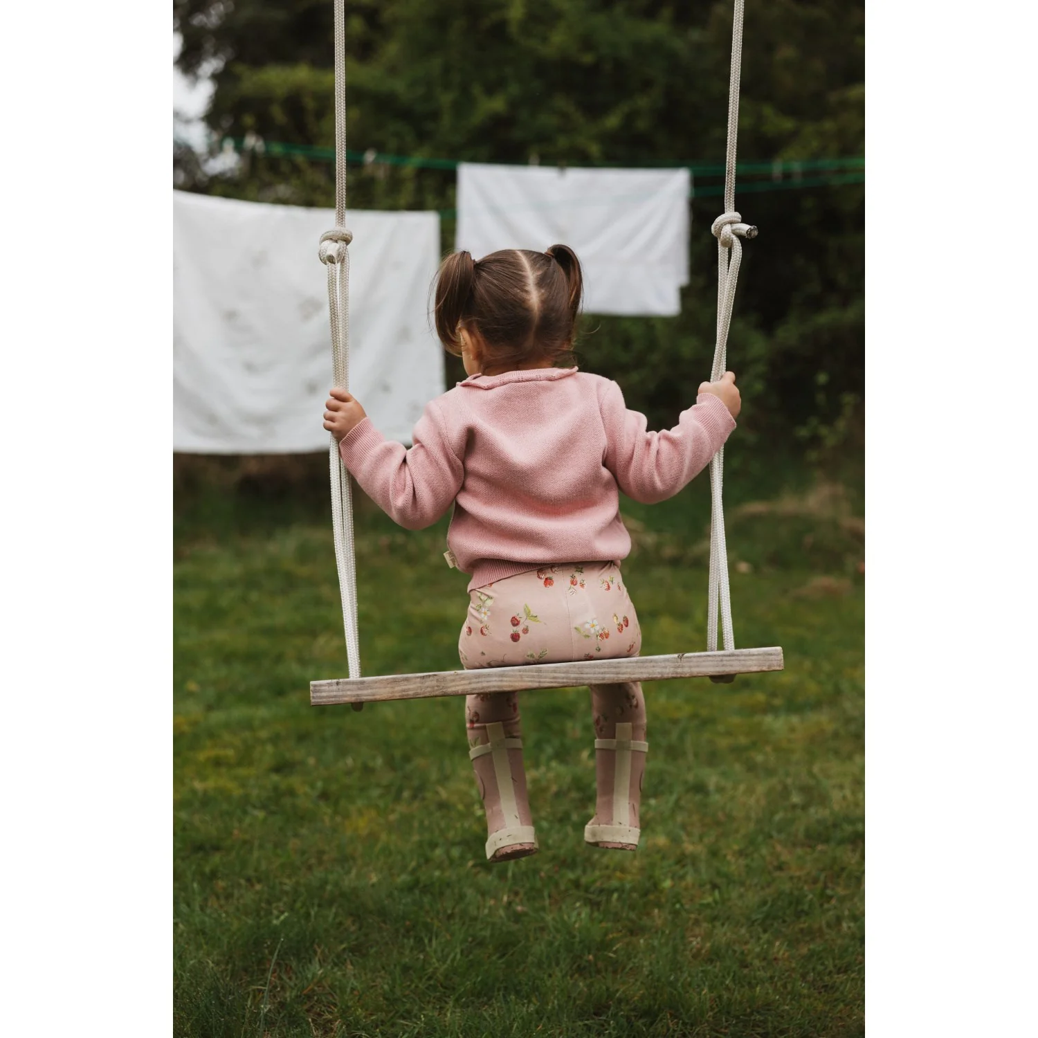 Petit Piao Dusty Rose PPEllen Knit Pullover - Image 4