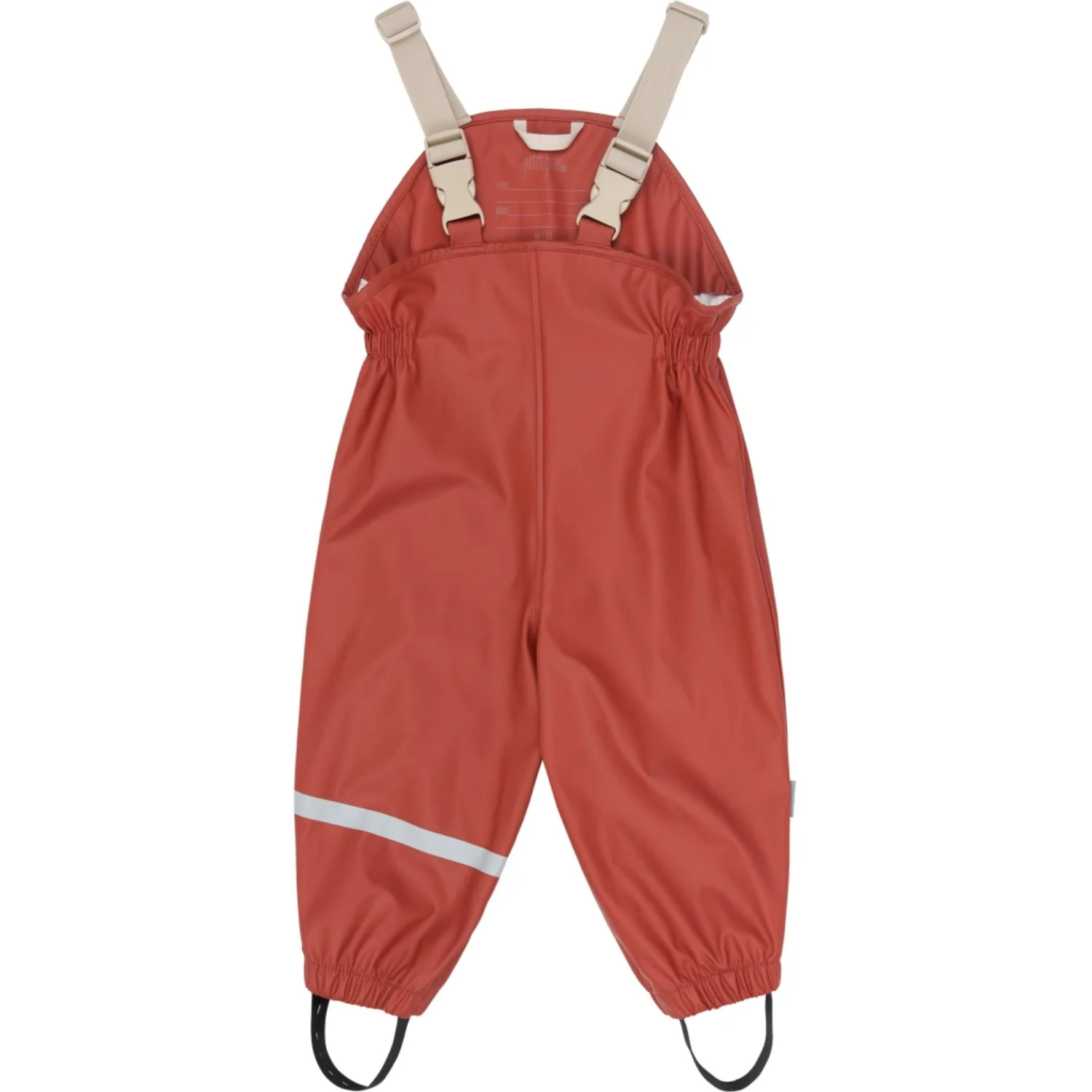 Petit Piao Dusty Rose Strawberry AOP PPDai Rainwear Set W. Susp. - Image 5