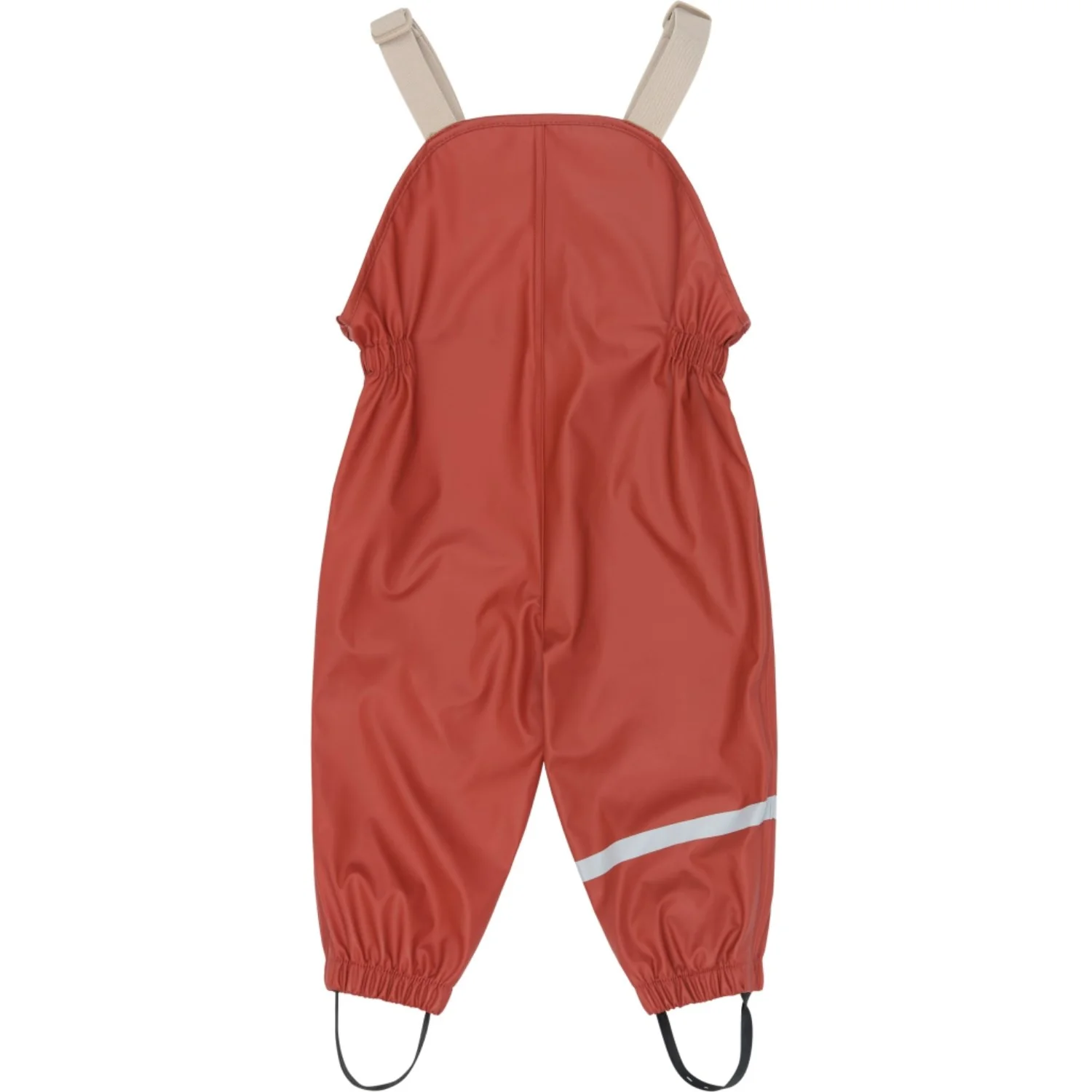 Petit Piao Dusty Rose Strawberry AOP PPDai Rainwear Set W. Susp. - Image 7