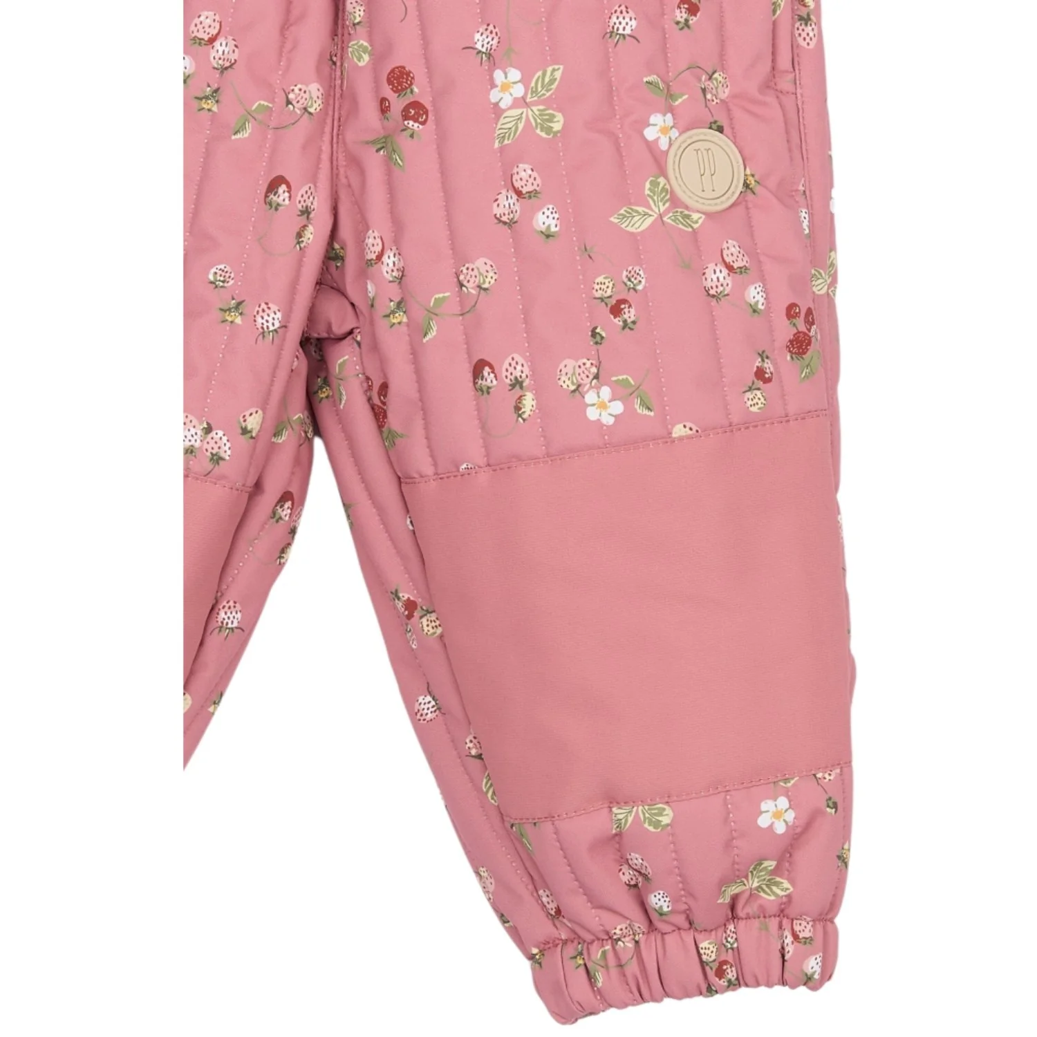 Petit Piao Dusty Rose Strawberry AOP PPEver Thermo Pants - Image 4