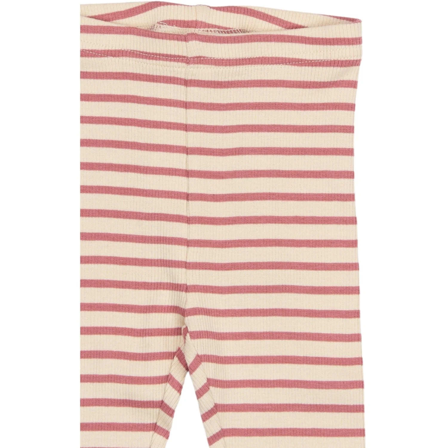 Petit Piao Dusty Rose Striped PPSky Leggings - Image 2