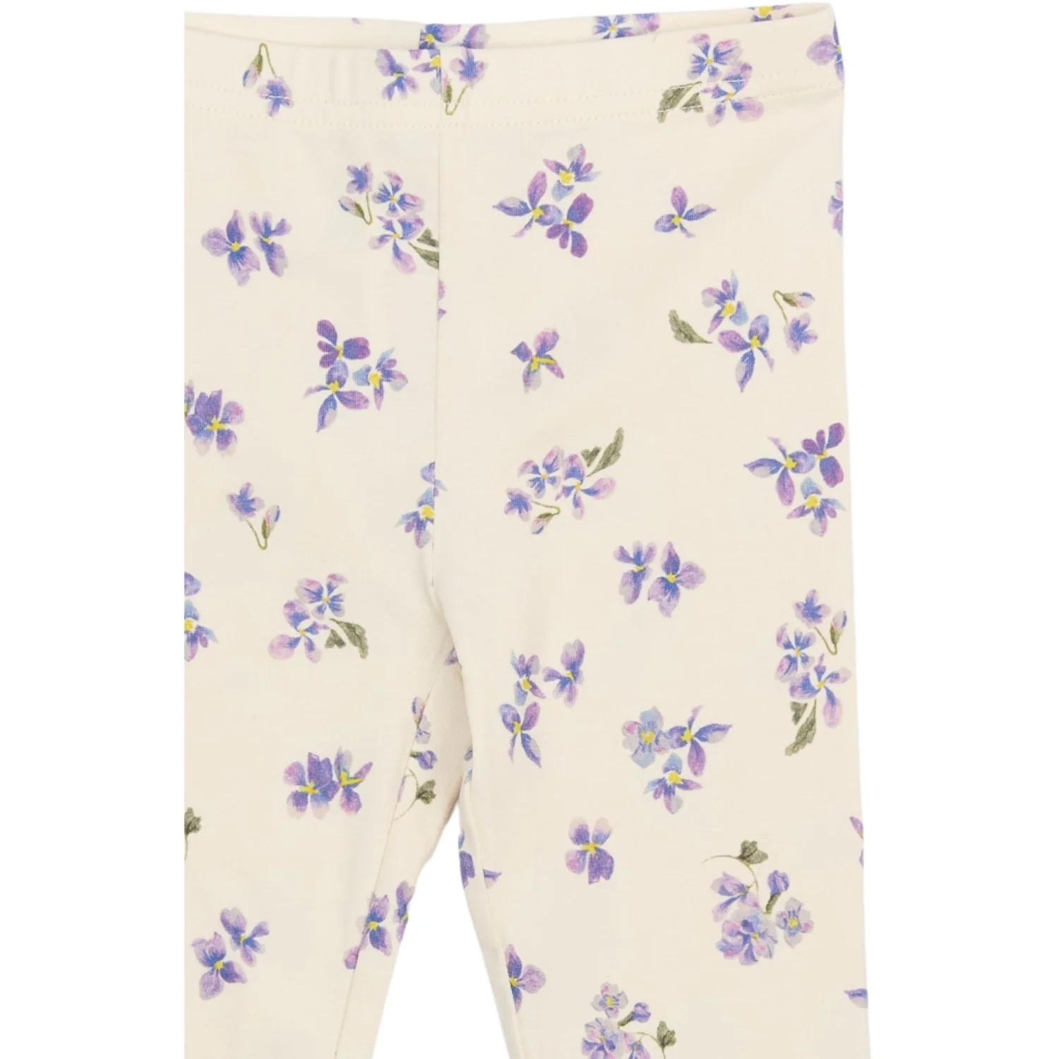 Petit Piao Eggnog Viola AOP PPStar Leggings - Image 3