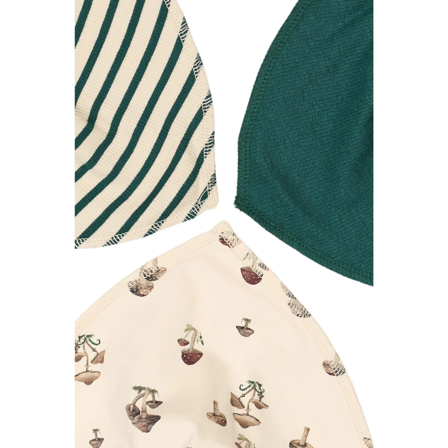 Petit Piao Fungie Bib Modal 3 Pack - Image 2