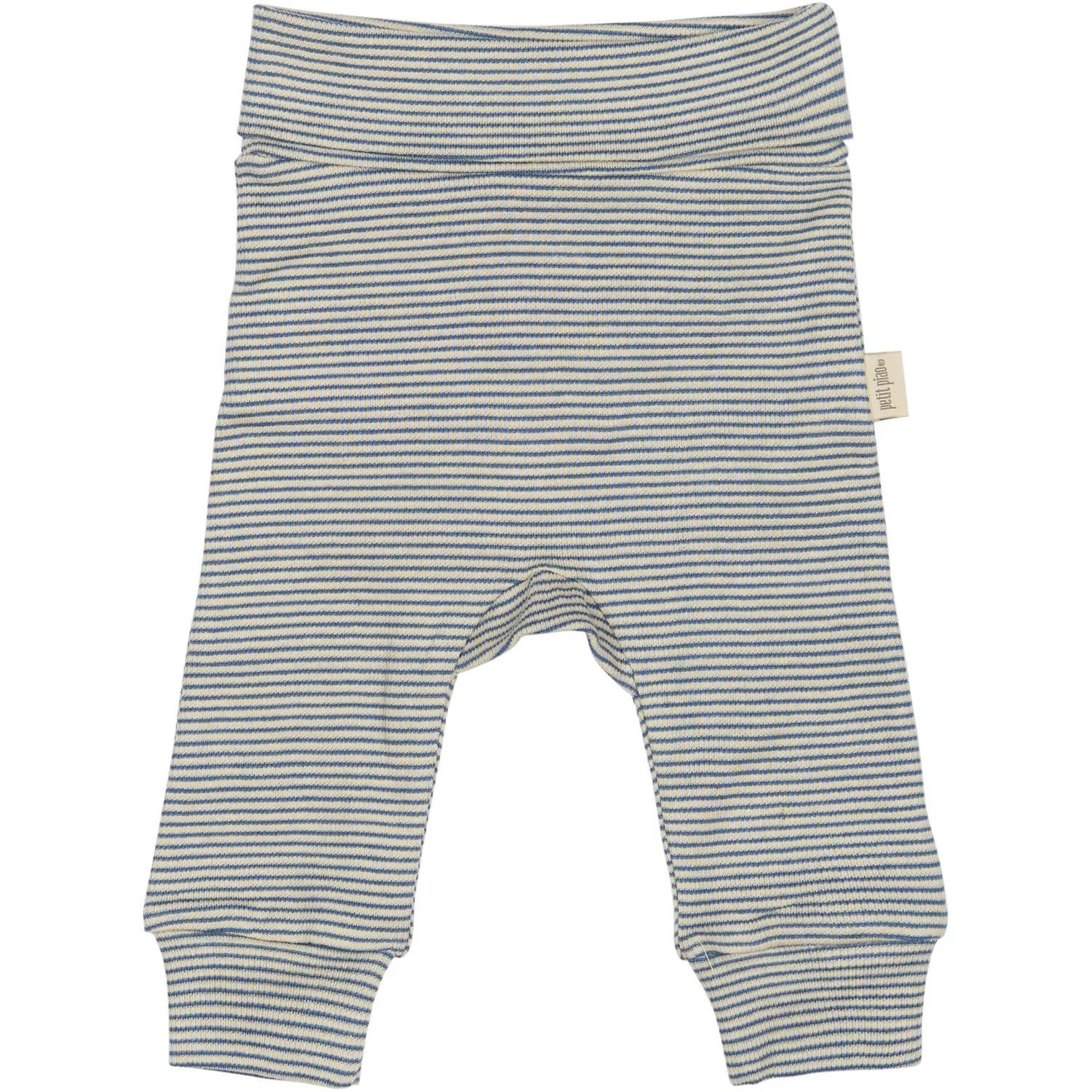 Petit Piao True Navy/Dark Off White PPDian Fold Leggings Stripe NOOS