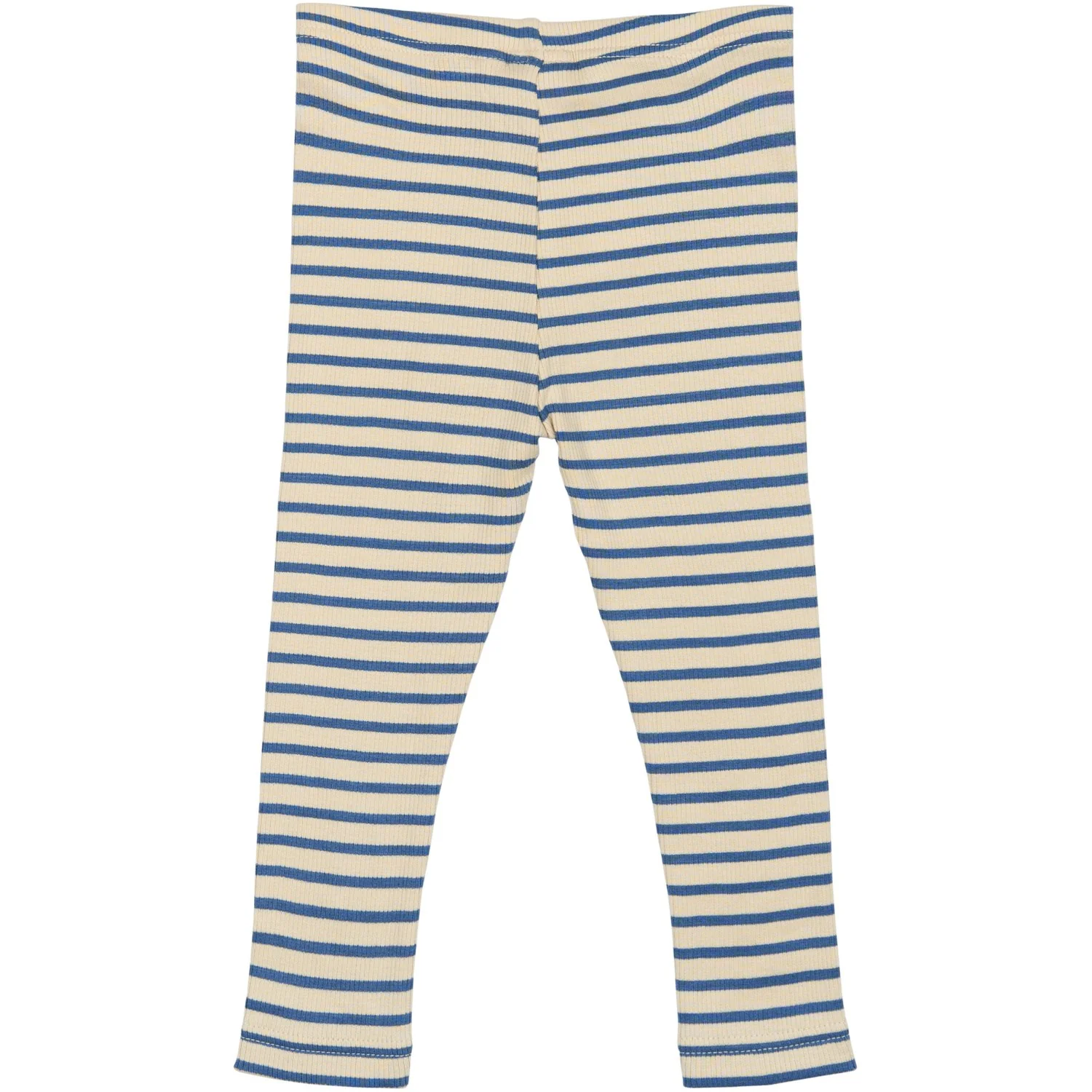 Petit Piao True Navy/off White Legging Modal Striped - Image 3