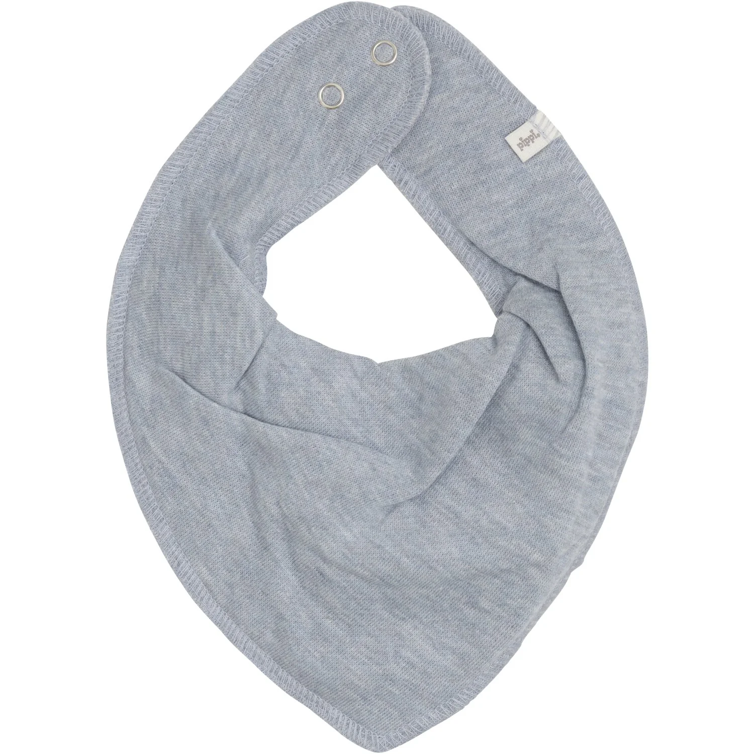 Pippi Blue Bandana Bib - Solid (5-Pack) - Image 3