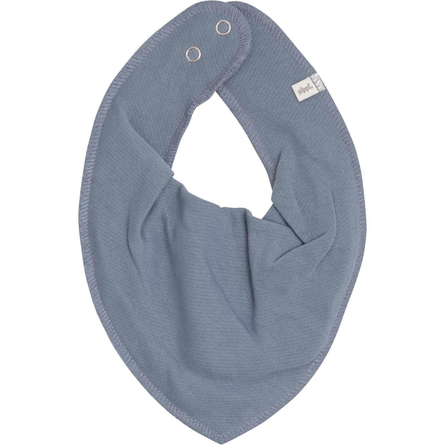 Pippi Blue Bandana Bib - Solid (5-Pack) - Image 7