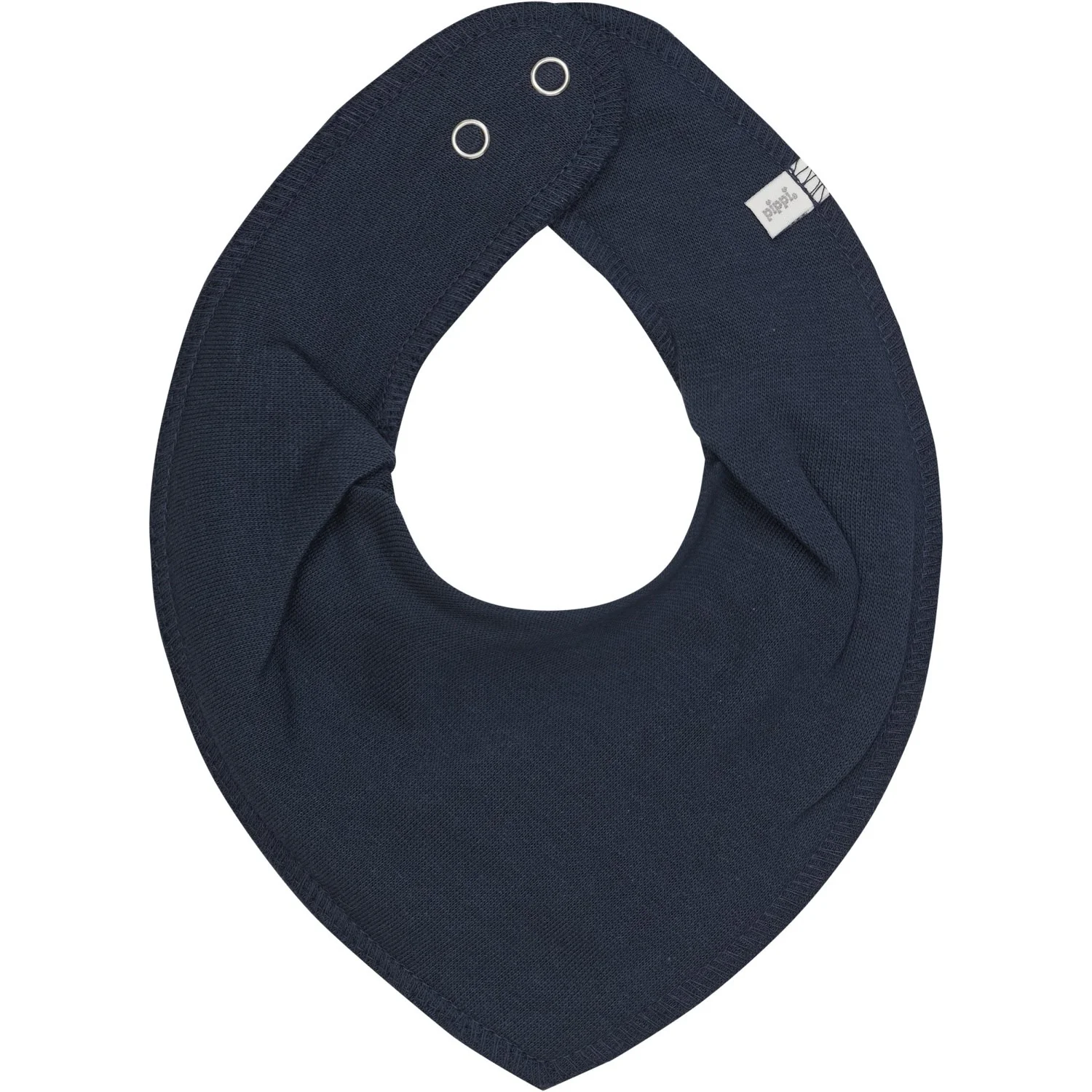 Pippi Blue Fog Bandana Bib - Solid  (5-Pack) - Image 4