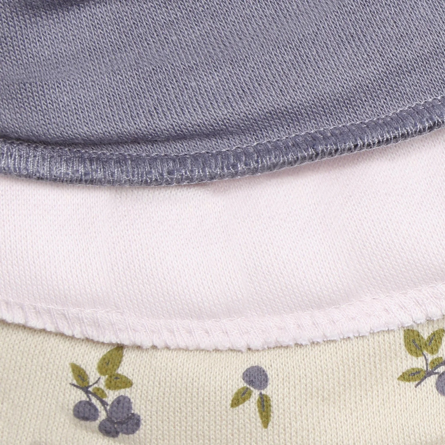 Pippi Blue Granite Bandana Bib Girl -Aop (3-Pack) - Image 2