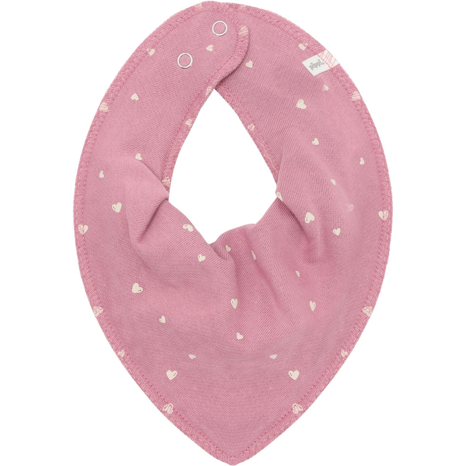 Pippi Mauve Orchid Bandana Fabric Bib Girl - Aop (3-Pack) - Image 3