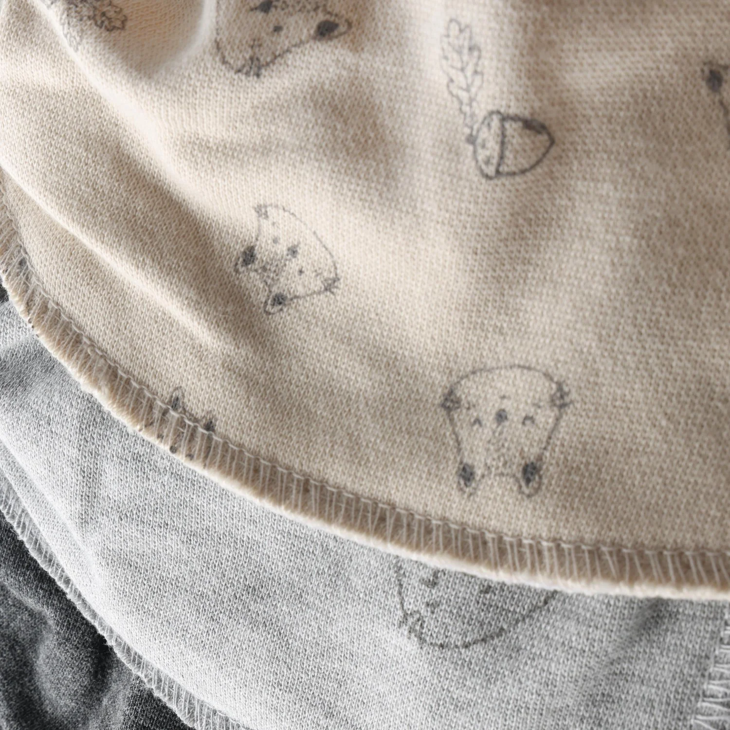 Pippi Rainy Day Bandana Fabric Bib Uni -Aop (3-Pack) - Image 2