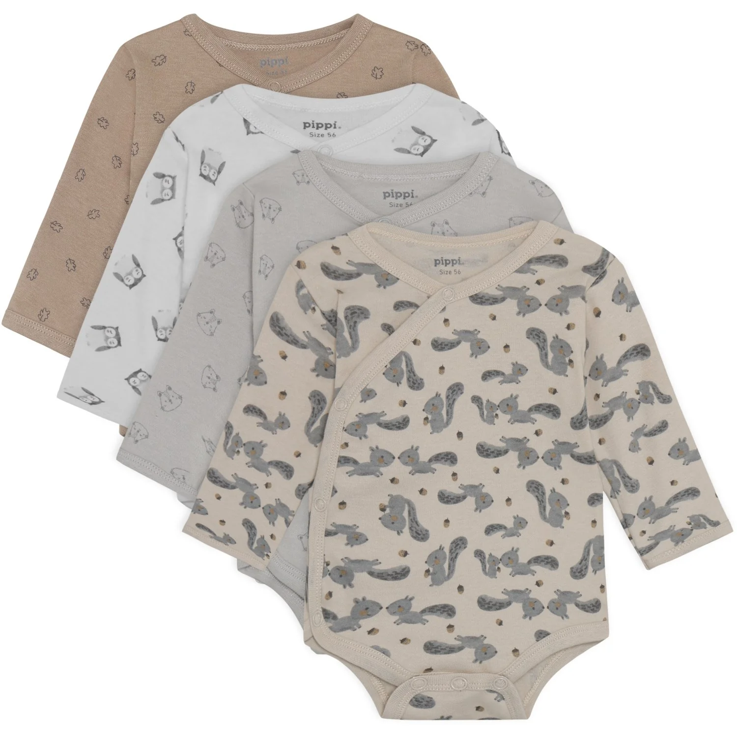 Pippi Rainy Day Body Wrap Ao-Printed (4-Pack)