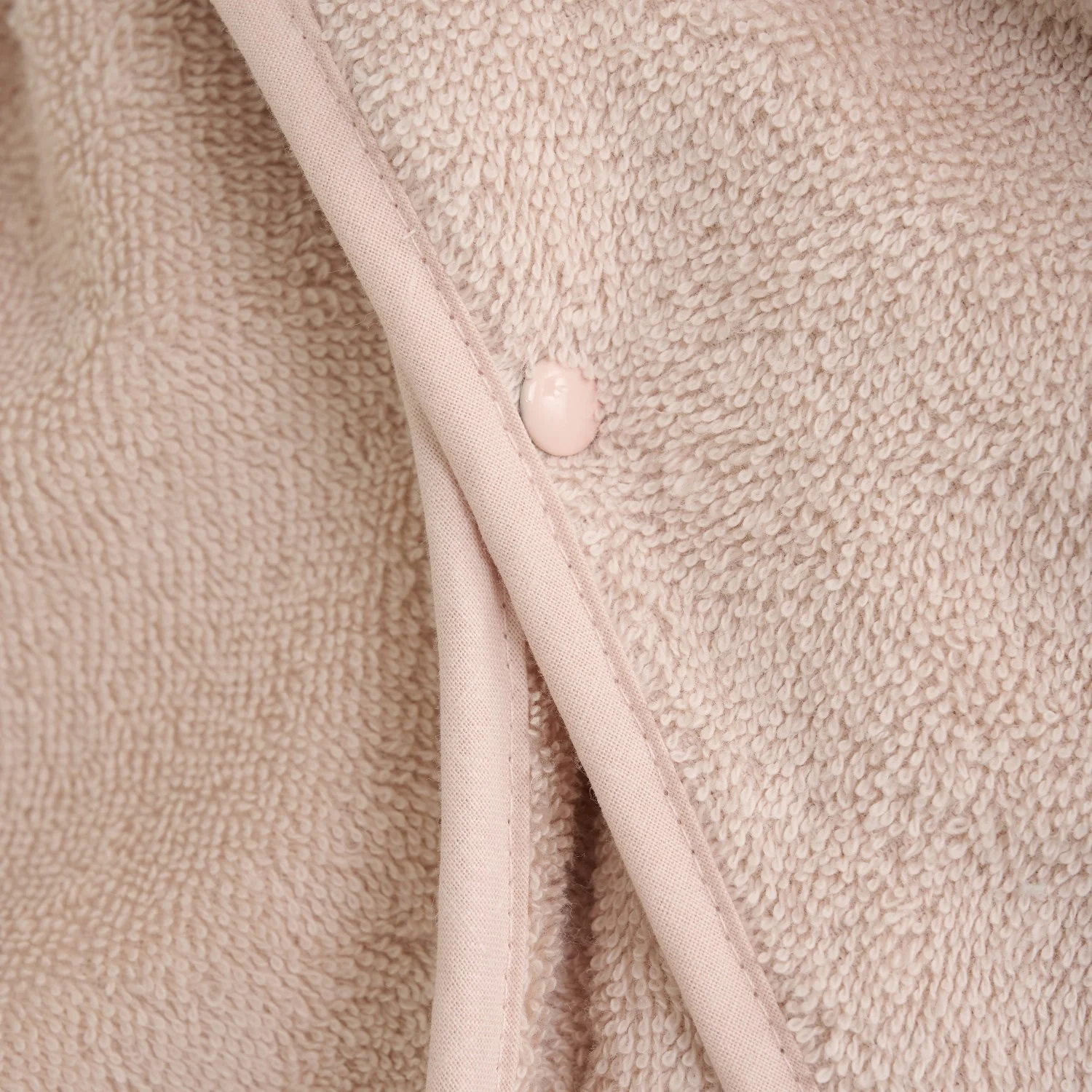 Pippi Rose Dust Hooded Bath Poncho - Image 2