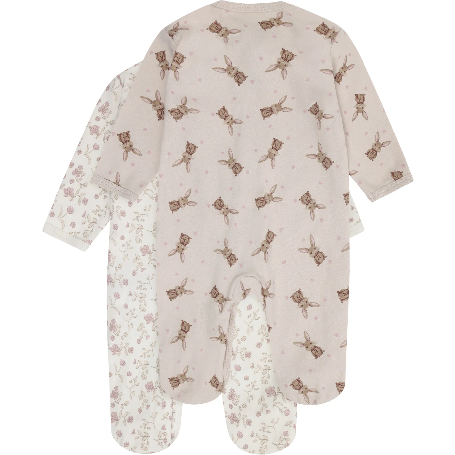 Pippi Violet Ice Nightsuit W/F -Buttons 2-Pack - Image 5