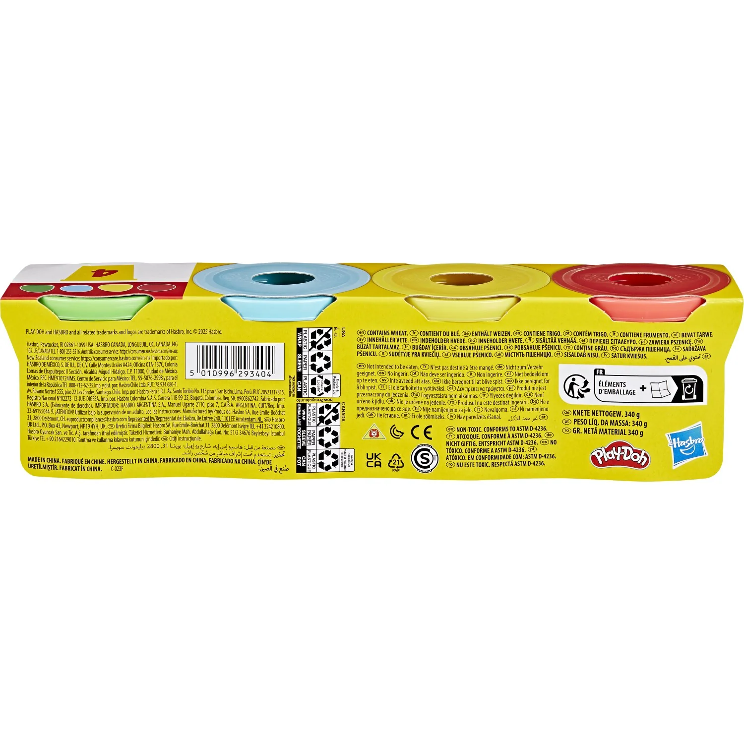 Play-Doh 4 Pakke 340 G Klassisk - Image 4