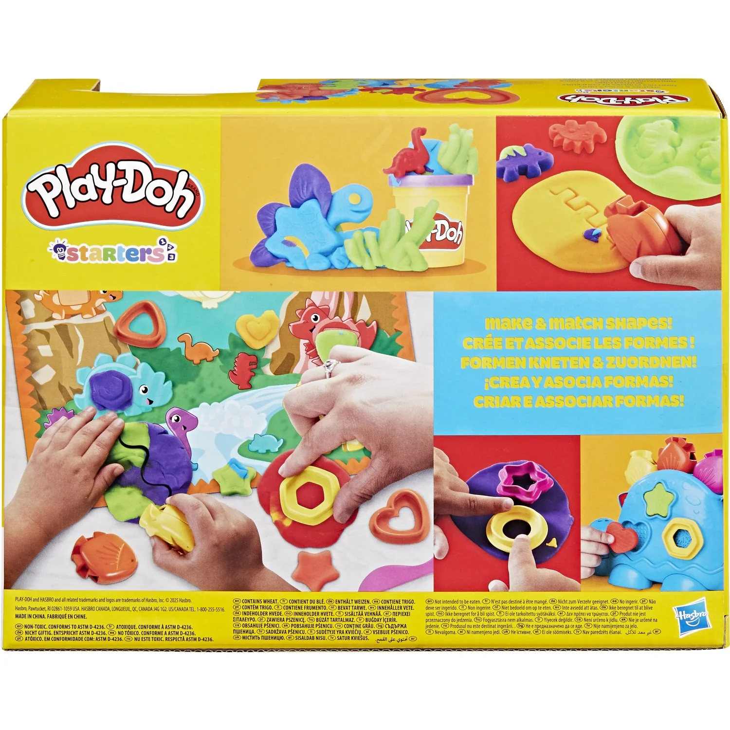 Play-Doh Shapes & Colors Dino Starter Set - Image 3