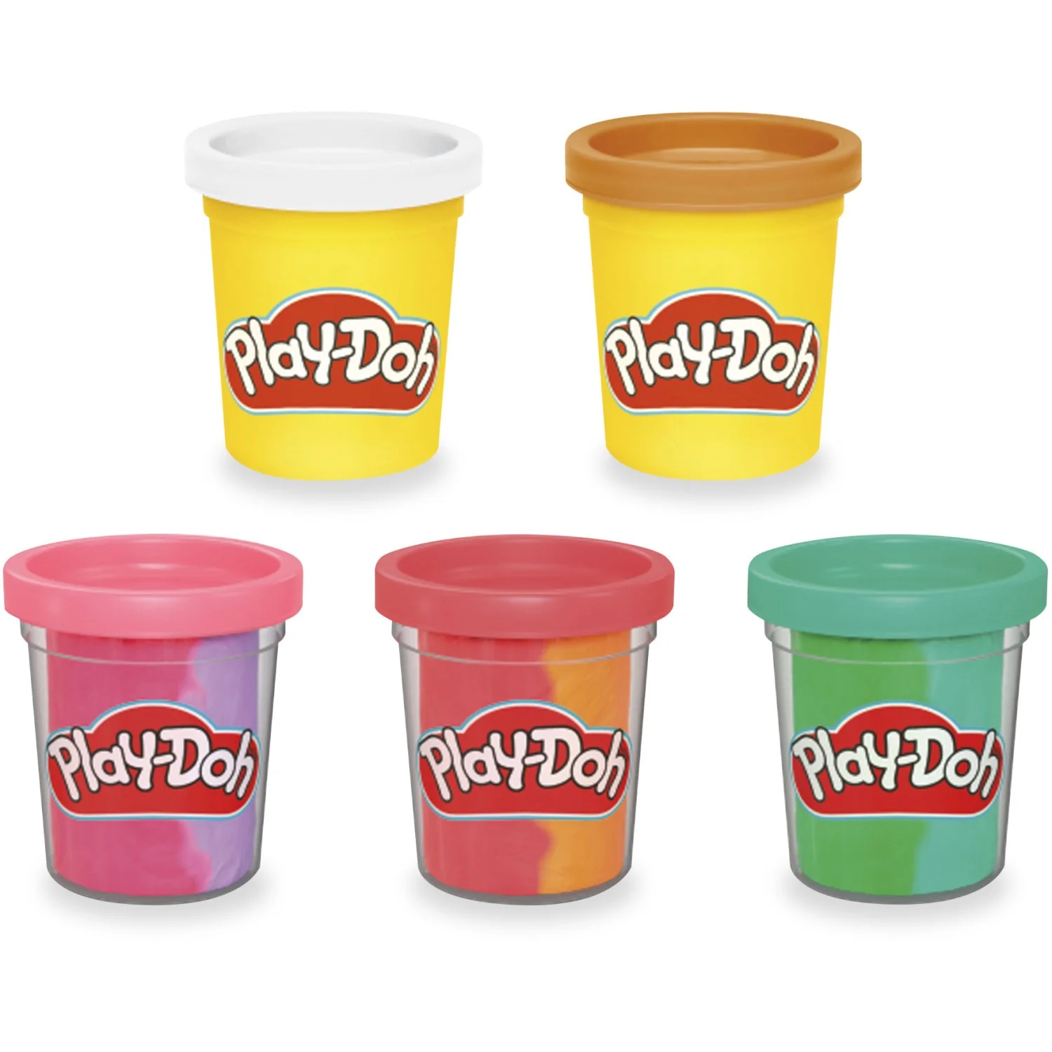 Play-Doh Rainbow Swirl Ice Cream Playset - Image 14