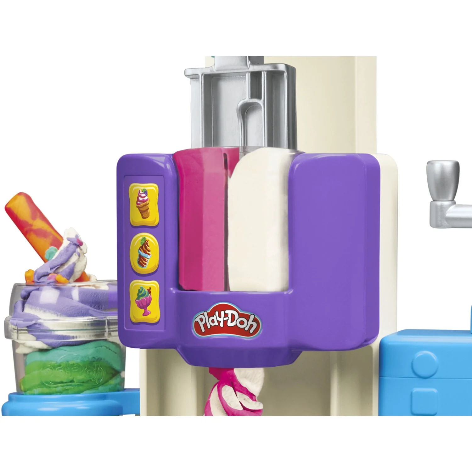 Play-Doh Rainbow Swirl Ice Cream Playset - Image 7