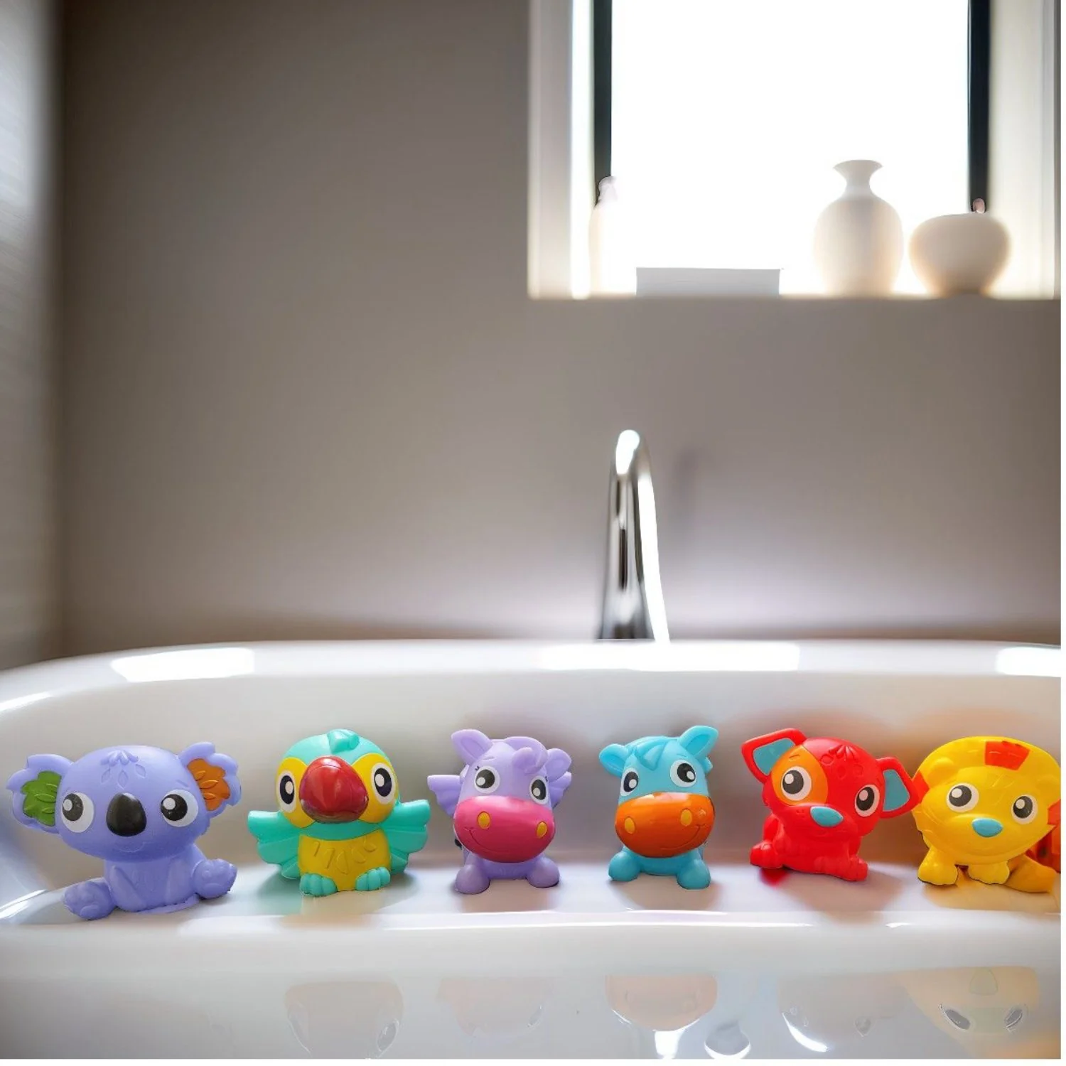 PlayGro 8 Bath Buddies - Sealed - Image 2