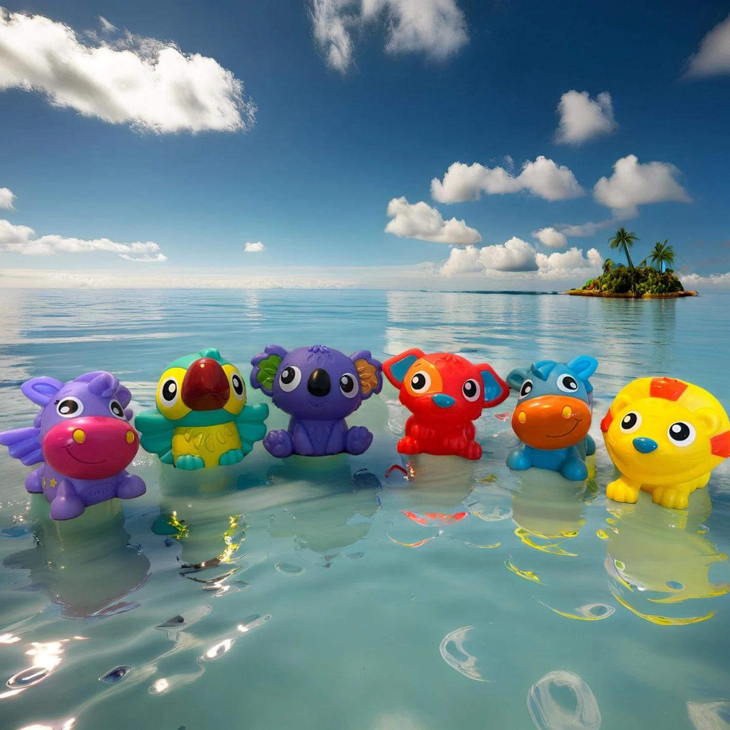 PlayGro 8 Bath Buddies - Sealed - Image 5