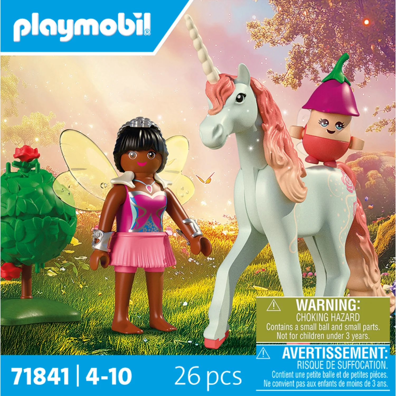 Playmobil® Collectible Unicorn: Sky Rose With Fairy - Image 4
