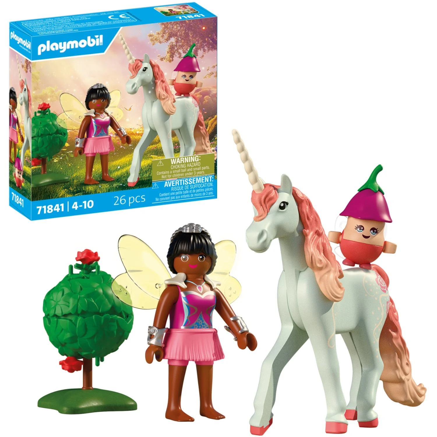 Playmobil® Collectible Unicorn: Sky Rose With Fairy - Image 5