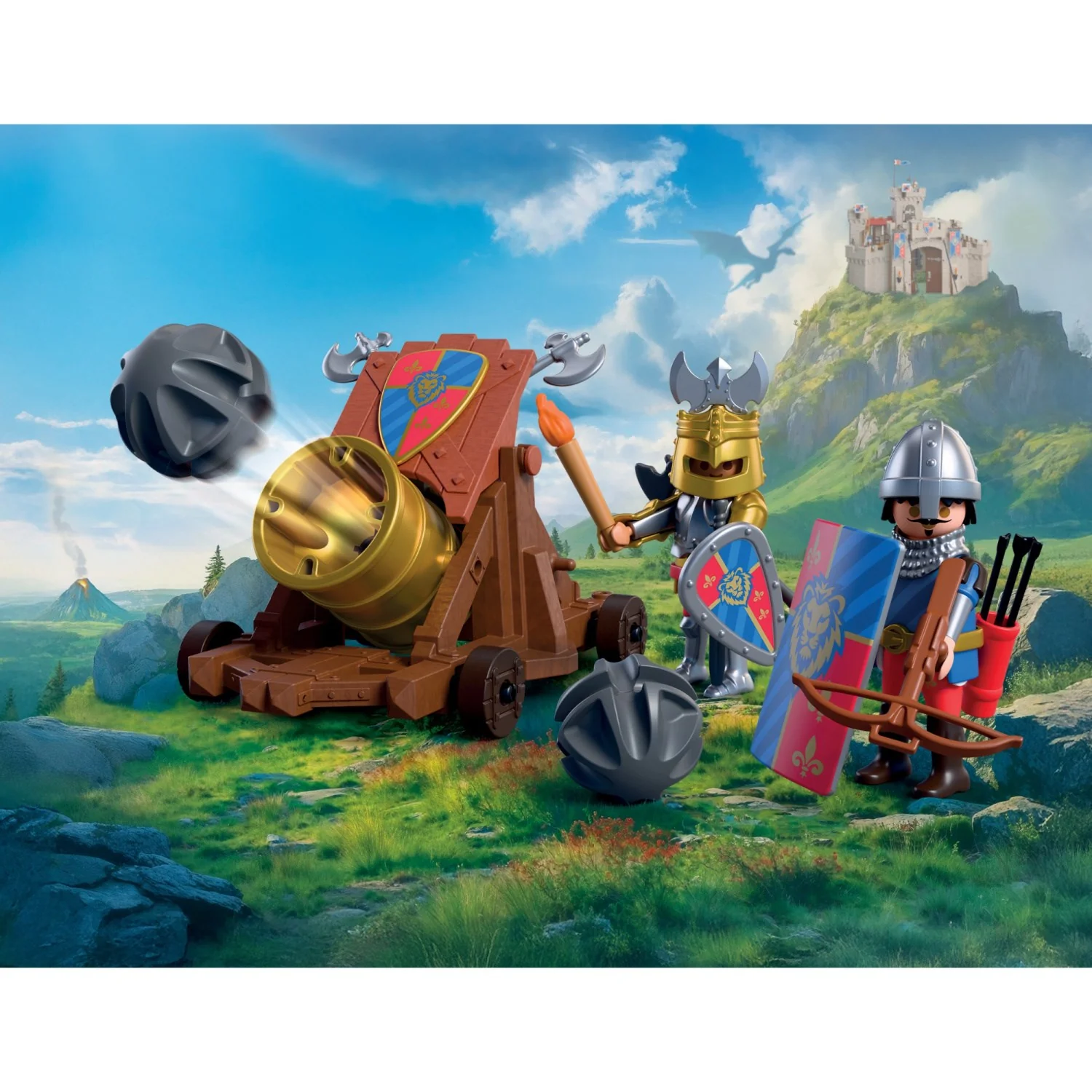 Playmobil® Firearm Lion Knights - Image 2