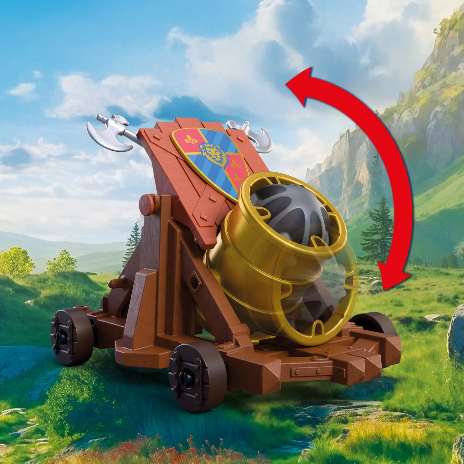 Playmobil® Firearm Lion Knights - Image 3