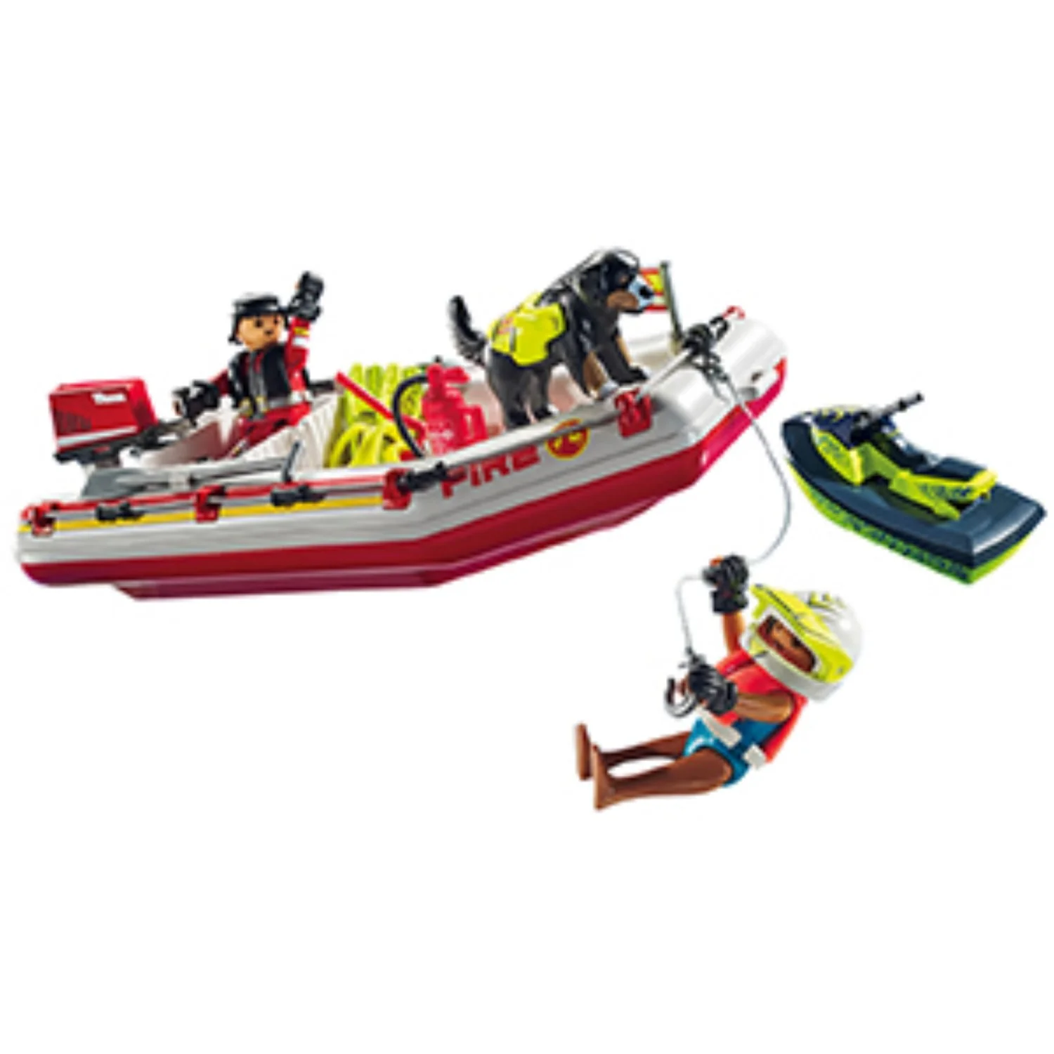 Playmobil® Fireboat With Aqua Scooter - Image 5