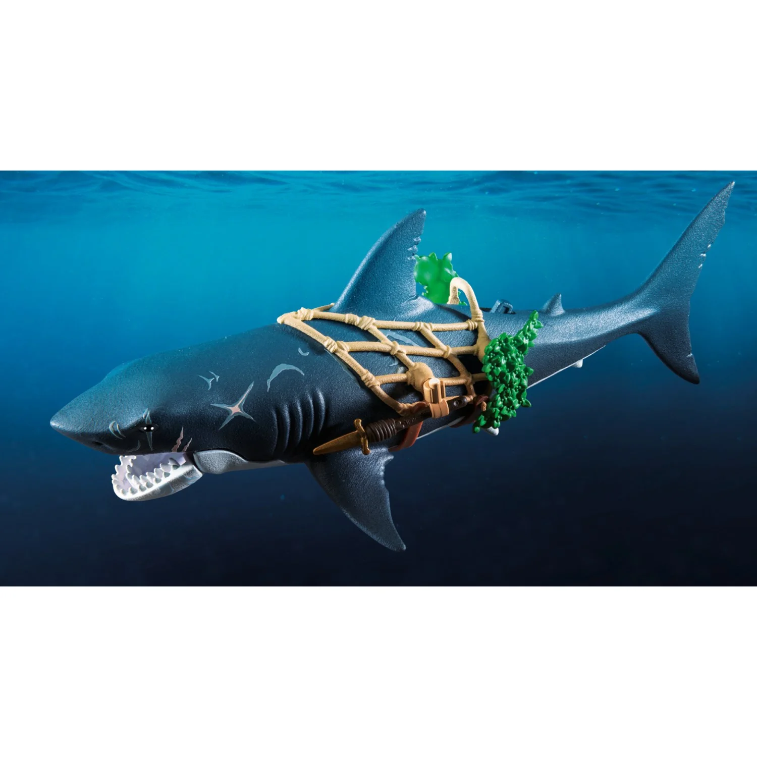 Playmobil® Giant Shark With Pirate - Image 2