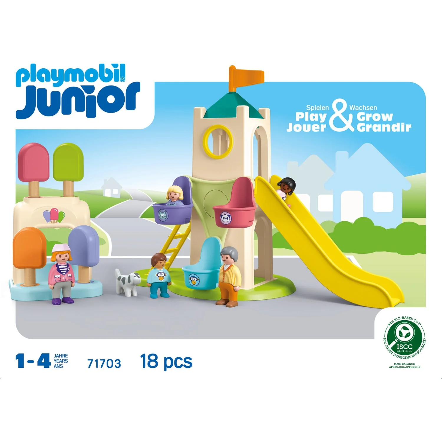 Playmobil® Junior Adventure Tower With Ice Cream Booth - Image 4