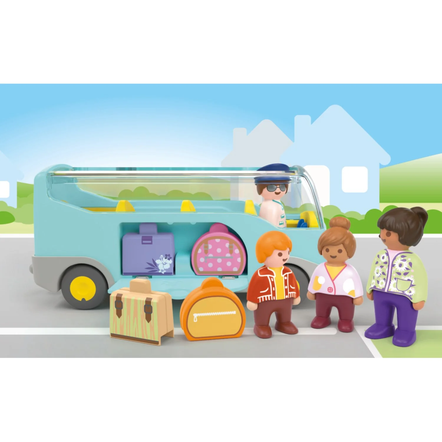 Playmobil® Junior Airport Shuttle Bus - Image 3