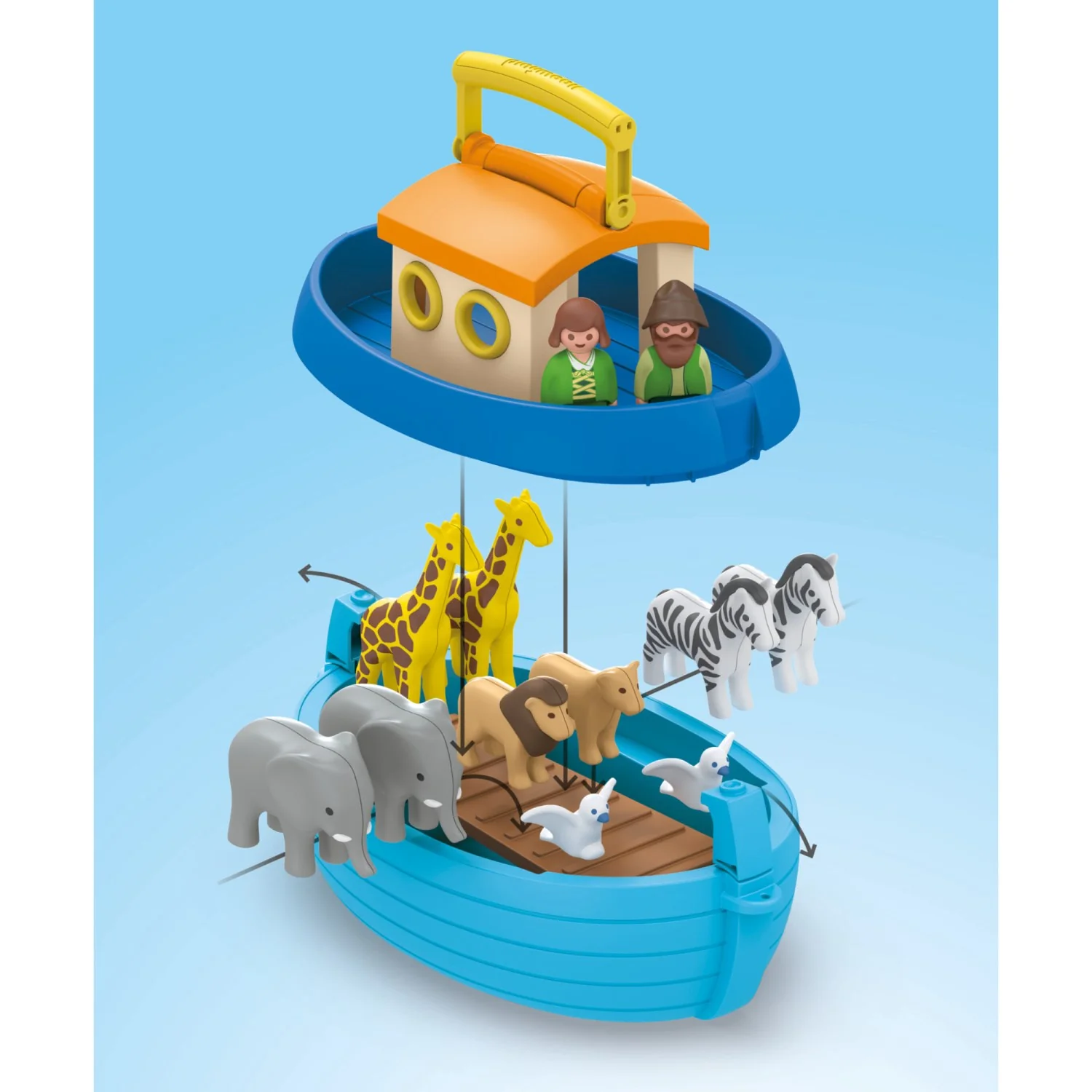 Playmobil® Junior My Take Along Noah´s Ark - Image 3
