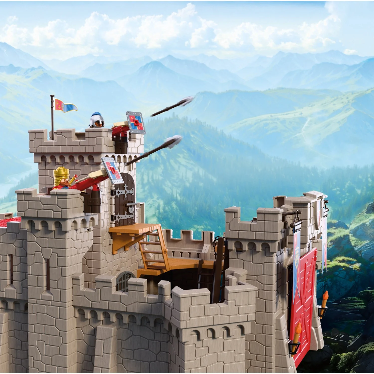 Playmobil® Large Lion Knights Castle - Image 2