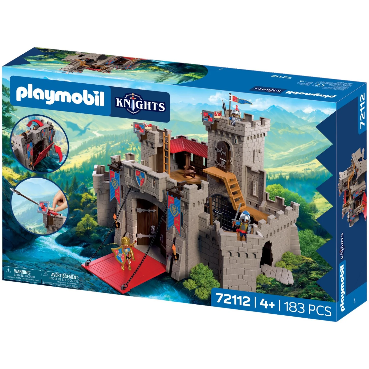 Playmobil® Large Lion Knights Castle - Image 7