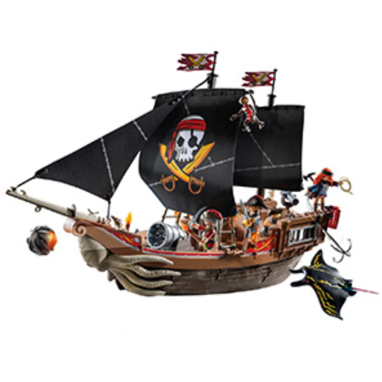 Playmobil® Large Pirate Ship - Image 5