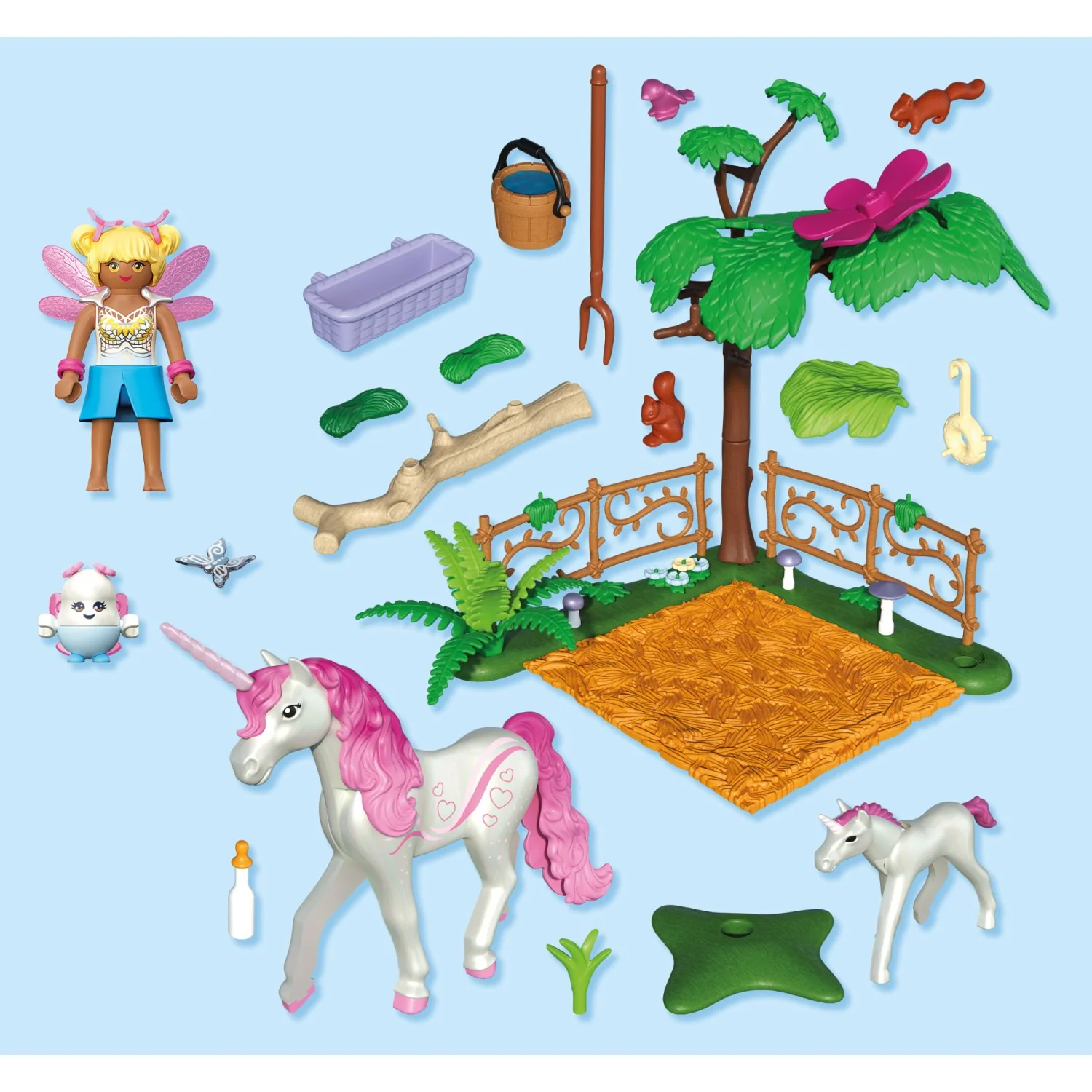 Playmobil® Magical Unicorn Stable - Image 5